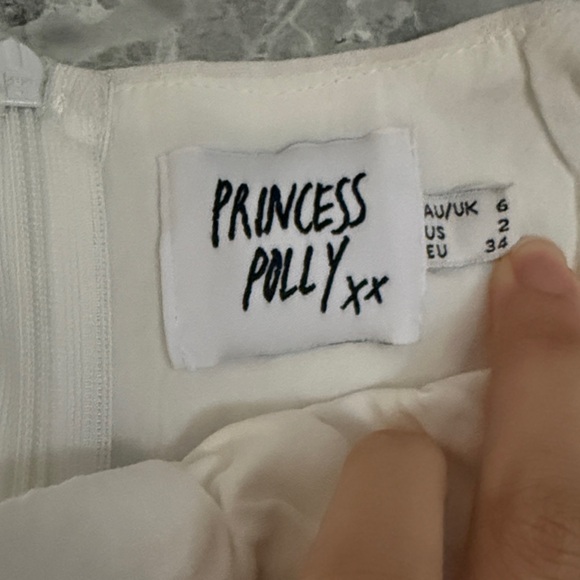 Princess Polly White Lace Dress - Picture 2 of 3